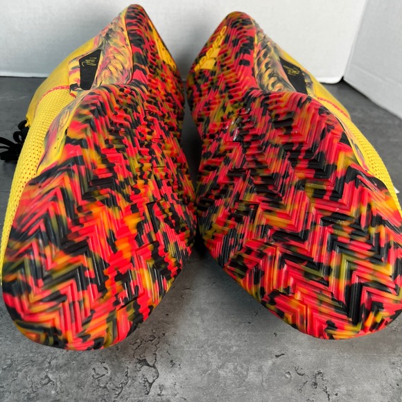 Adidas Dame 5 Basketball Shoes Yellow Red Black BB9315 Mens Size 20 NWT READ main image 5